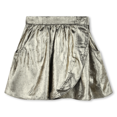 Saia com folhos assim&eacute;tricos ZADIG & VOLTAIRE GIRL