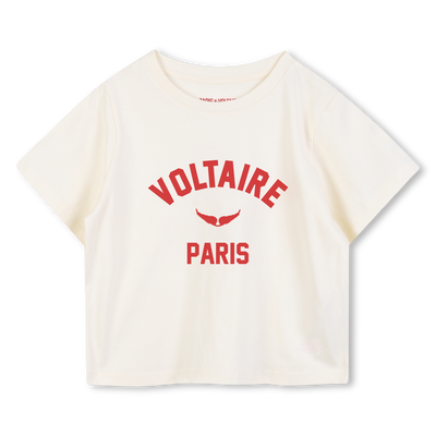 T-shirt de corte reto ZADIG & VOLTAIRE GIRL