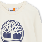 Sweatshirt com log&oacute;tipo TIMBERLAND 
                    BOY