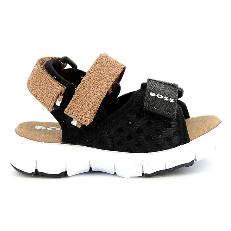 Sand&aacute;lias com velcro BOSS 
                        BOY