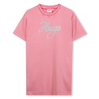 Vestido de algod&atilde;o HUGO 
                    MENINA