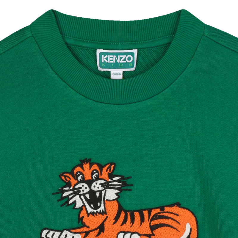 Moletom de l&atilde; KENZO KIDS 
                        BOY