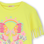 Vestido reto com franjas BILLIEBLUSH 
                    GIRL
