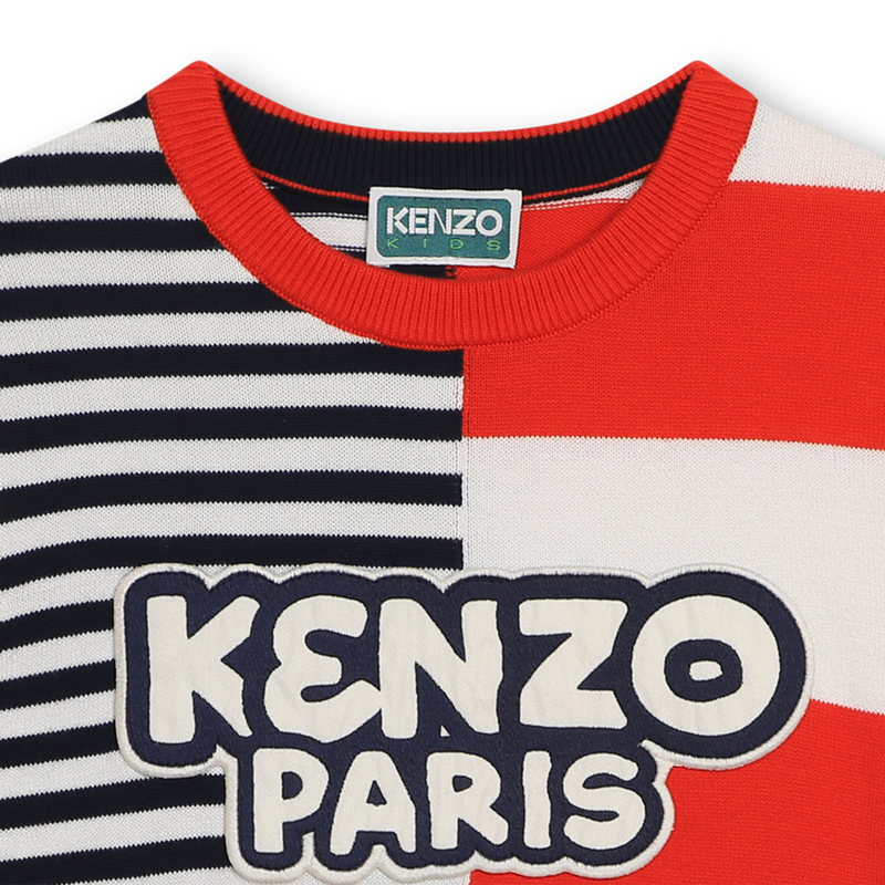 Camisola de malha às riscas KENZO KIDS 
                    UNISEX