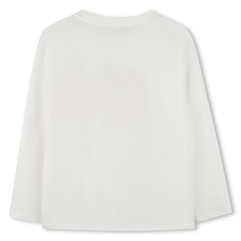 T-shirt de manga comprida em jersey KENZO KIDS 
                        UNISEX