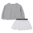 Conjunto de moletom e saia KARL LAGERFELD KIDS 
                    GIRL