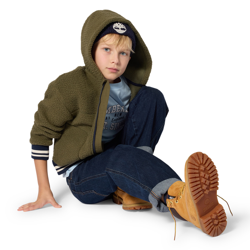 Cardigan  com capuz TIMBERLAND 
                        BOY