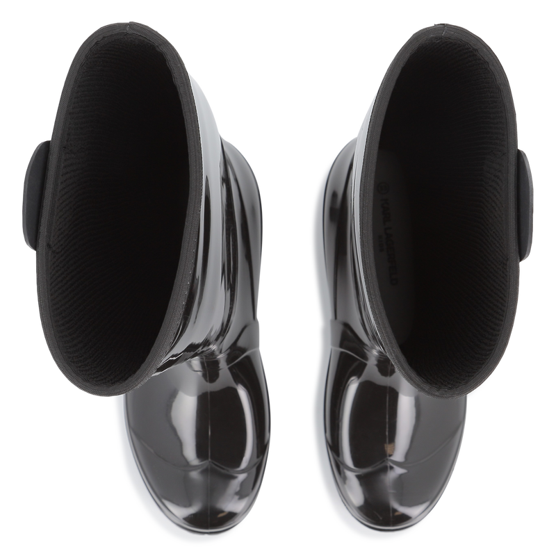 Bota de chuva grande KARL LAGERFELD KIDS 
                    GIRL