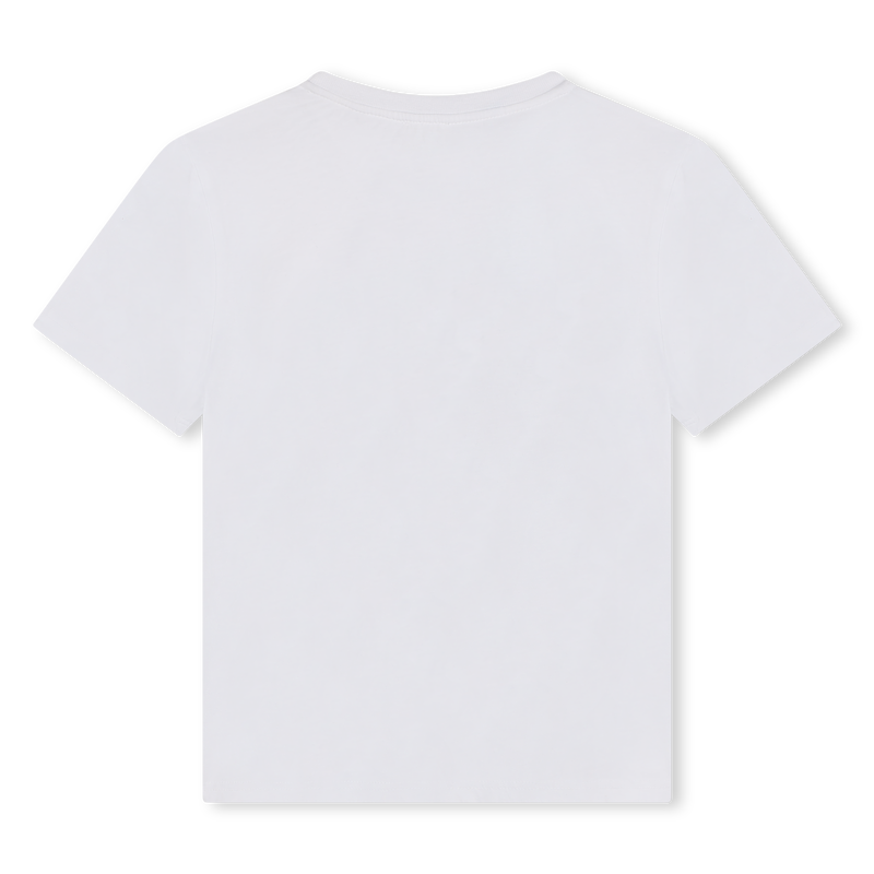 T-shirt com aplicação em ganga GIVENCHY 
                    BOY