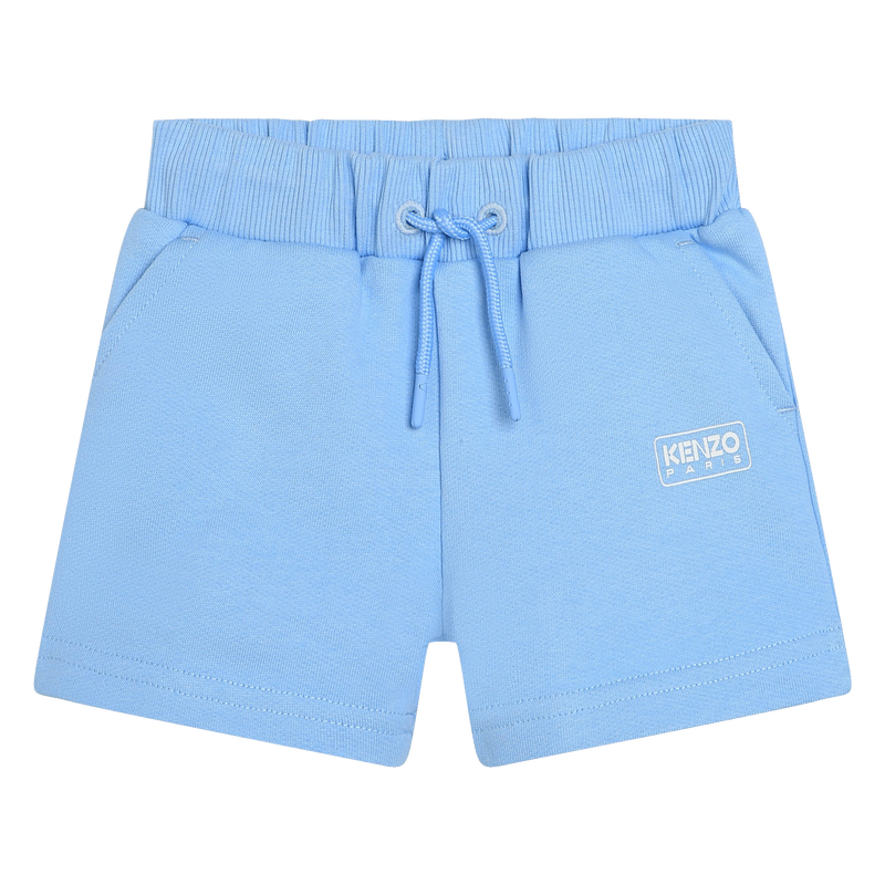 Bermudas com forro e logótipo KENZO KIDS 
                    BOY