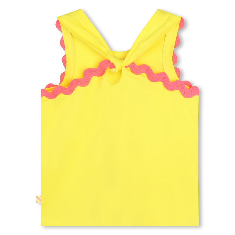 Top estampado em algodão BILLIEBLUSH 
                    GIRL