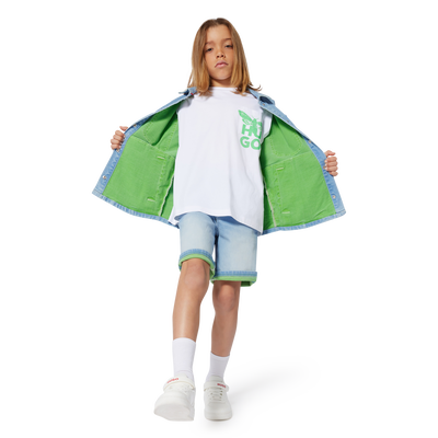 Short-sleeved cotton T-shirt HUGO BOY