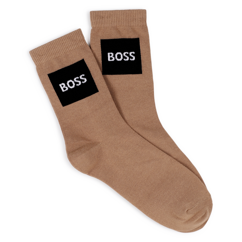 CONJUNTO DE 3 PARES DE MEIAS BOSS 
                        BOY