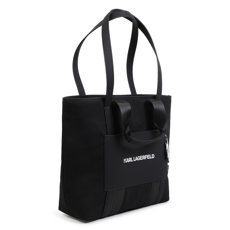 Saco com emblema CHOUPETTE KARL LAGERFELD KIDS 
                        GIRL