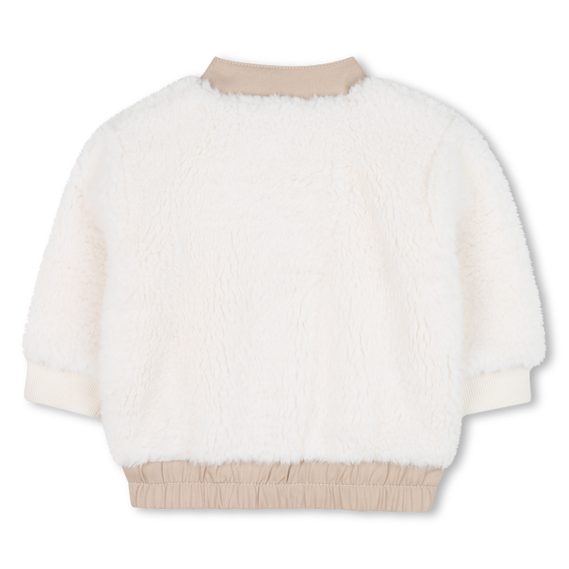 Cardigan polar com forro zip-up TIMBERLAND 
                    BOY