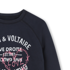 Sweatshirt estampada ZADIG VOLTAIRE 
                    GIRL