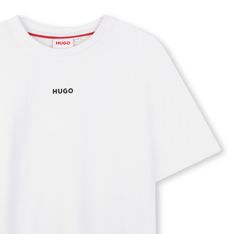 T-shirt de manga curta HUGO 
                    BOY