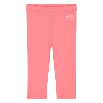 Leggings de algod&atilde;o KENZO KIDS GIRL