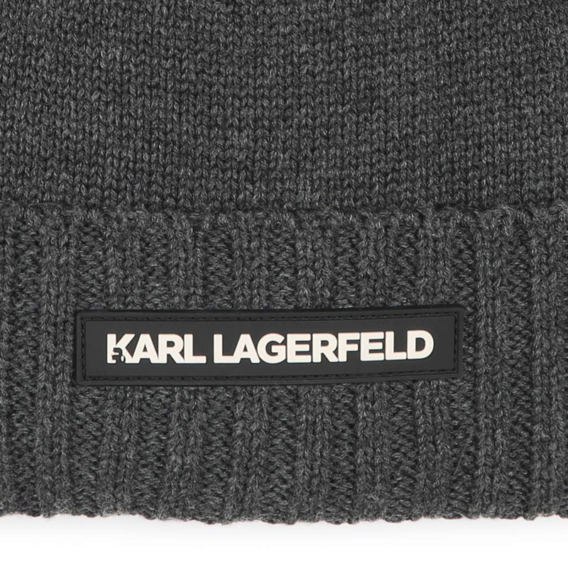 Gorro de malha KARL LAGERFELD KIDS 
                        BOY