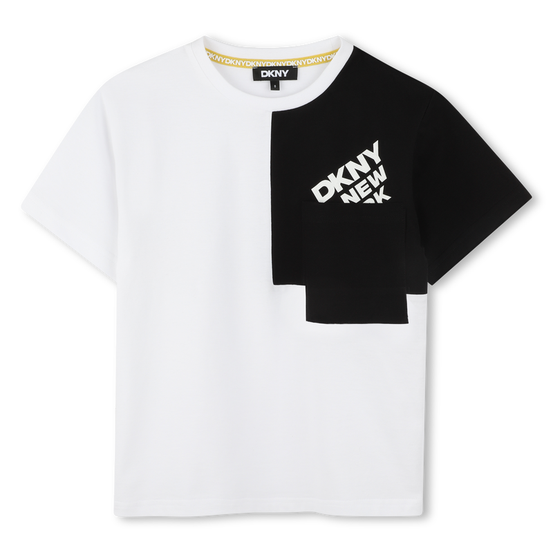 T-shirt larga com bolso DKNY 
                        UNISEX