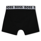 Lote de 3 boxers em algod&atilde;o BOSS 
                    BOY