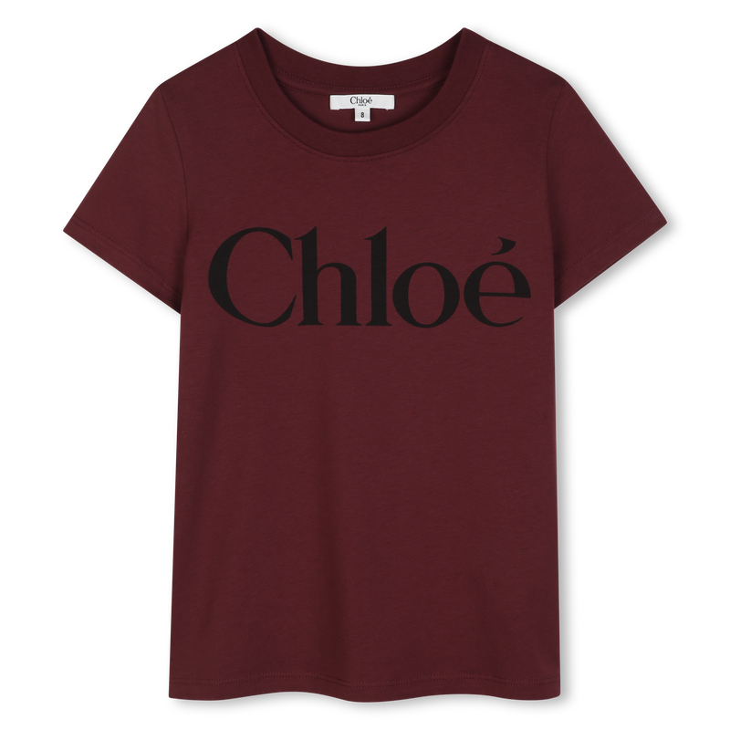 Camiseta de mangas curtas CHLOE 
                        MENINA