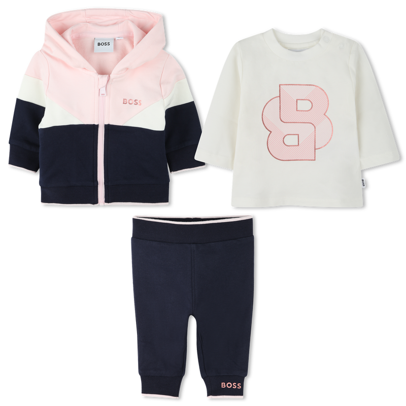 Conjunto de jogging de 3 pe&ccedil;as BOSS 
                        GIRL