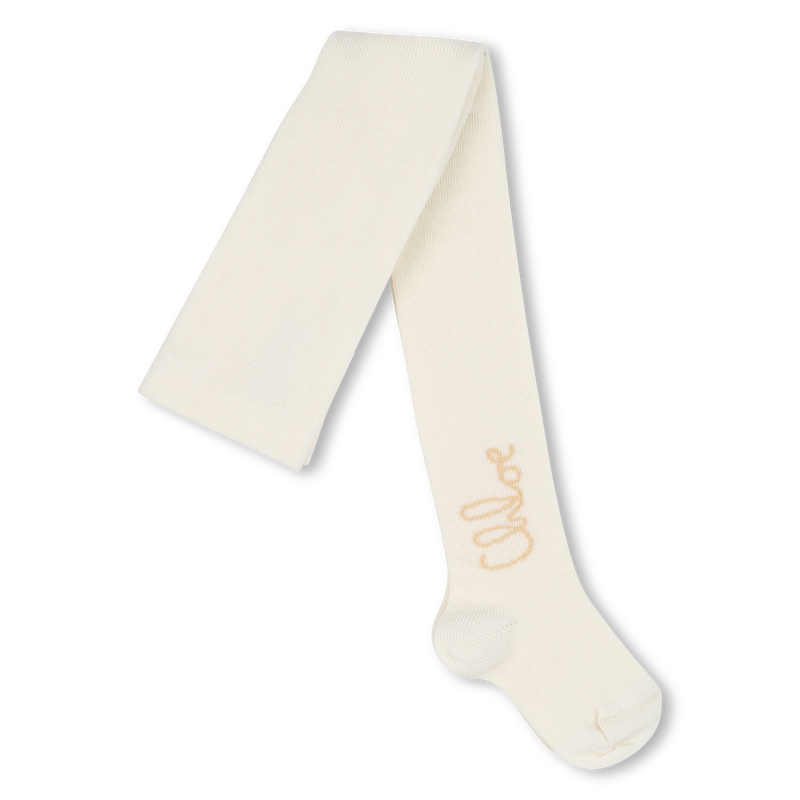 Meia-calça de algodão poliamida CHLOE 
                    GIRL