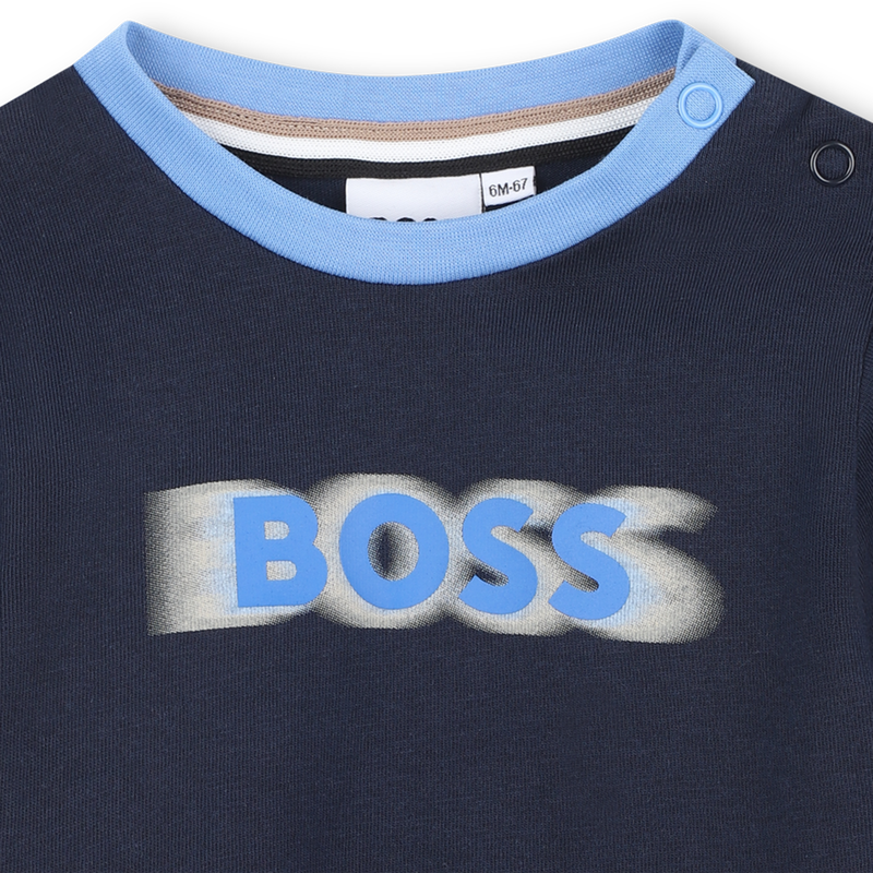 T-shirt de mangas curtas BOSS 
                        BOY