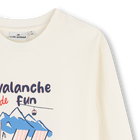 Camiseta de manga longa KIDS AROUND 
                    GIRL