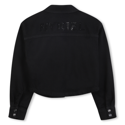 Sobre a camisa jeans SONIA RYKIEL GIRL