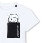 Conjunto de t-shirts e cal&ccedil;as KARL LAGERFELD KIDS 
                    BOY