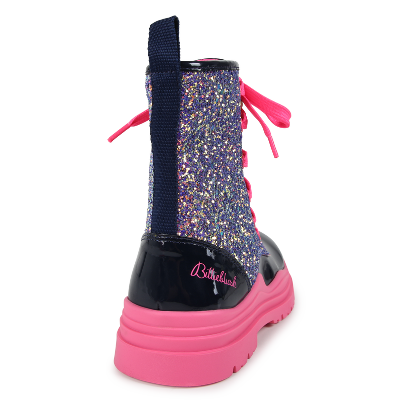 Zipped & Laced Ankle Boots BILLIEBLUSH 
                    GIRL