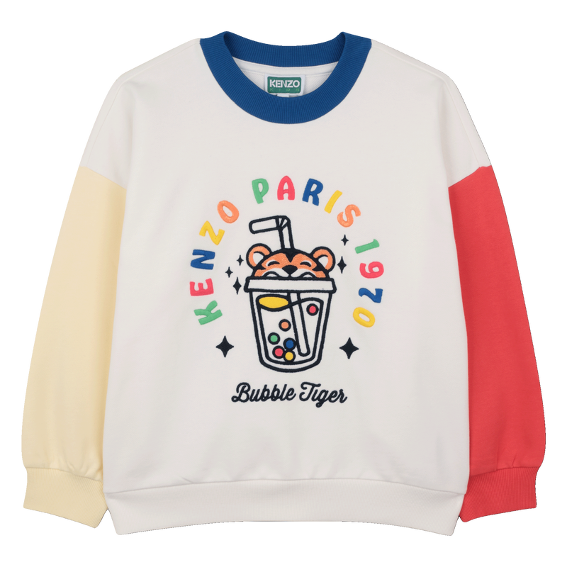 MOLETOM DE L&Atilde; KENZO KIDS 
                        BOY