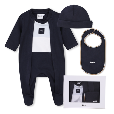 Conjunto de pijama, touca e babador BOSS BOY