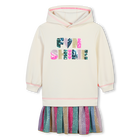 Vestido bi-mat&eacute;ria BILLIEBLUSH 
                    GIRL