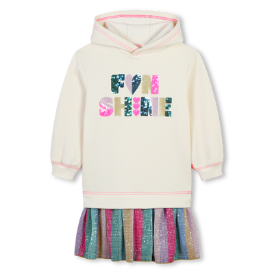 Vestido bi-mat&eacute;ria BILLIEBLUSH GIRL