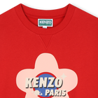 Moletom de l&atilde; n&atilde;o escovada KENZO KIDS 
                    GIRL