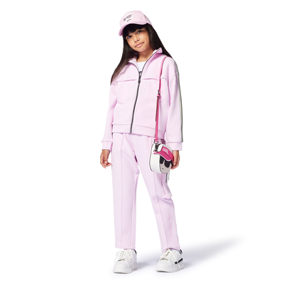 Bon&eacute; ajust&aacute;vel de algod&atilde;o KARL LAGERFELD KIDS GIRL