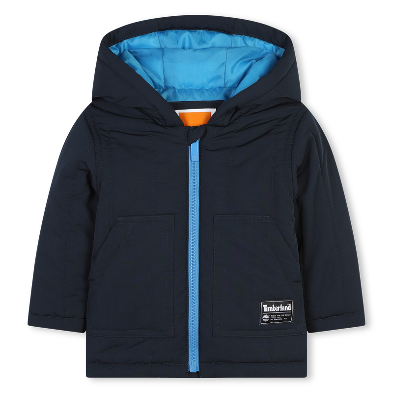 Foldable Hooded Windbreaker TIMBERLAND 
                    BOY