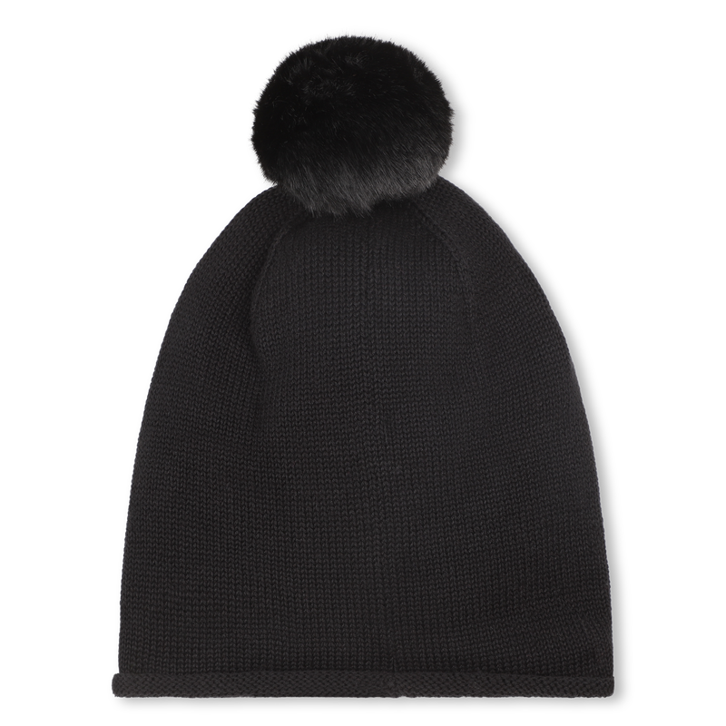 Gorro de malha KARL LAGERFELD KIDS 
                        GIRL