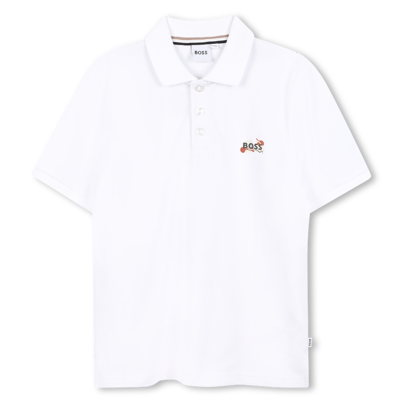 POLO MANGAS CURTAS BOSS 
                    BOY