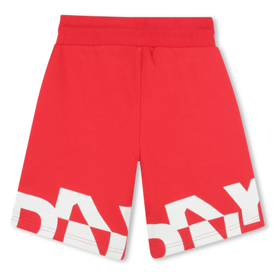 Bermudas de algod&atilde;o em molet&atilde;o DKNY BOY