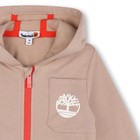 Cardig&atilde; com capuz TIMBERLAND 
                    BOY