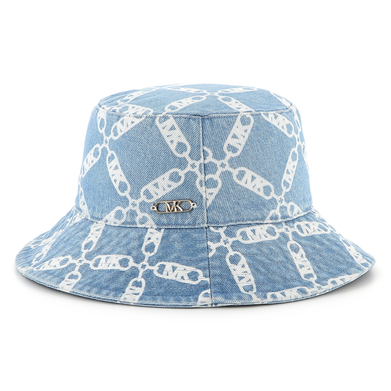 Illustrated denim bucket hat MICHAEL KORS 
                    GIRL