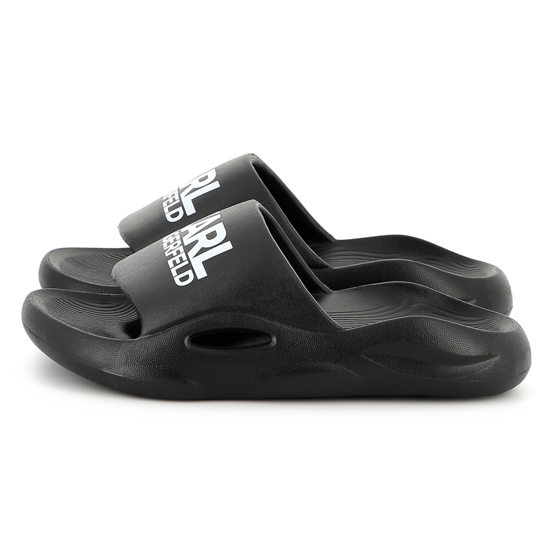 Sliders with logo KARL LAGERFELD KIDS 
                    BOY