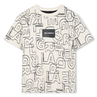 T-shirt de manga curta KARL LAGERFELD KIDS 
                    BOY