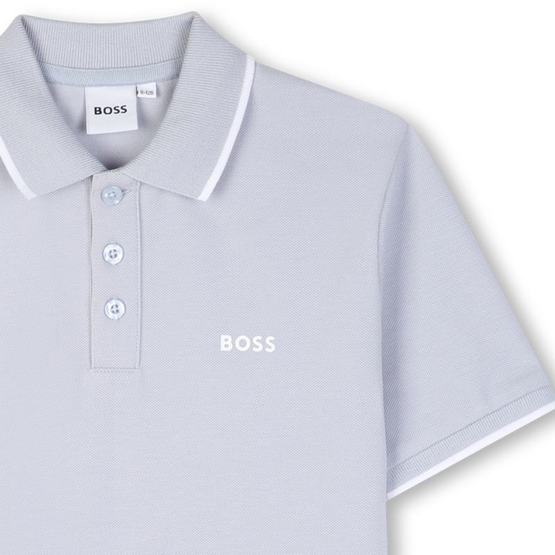 Polo de manga curta BOSS 
                        BOY