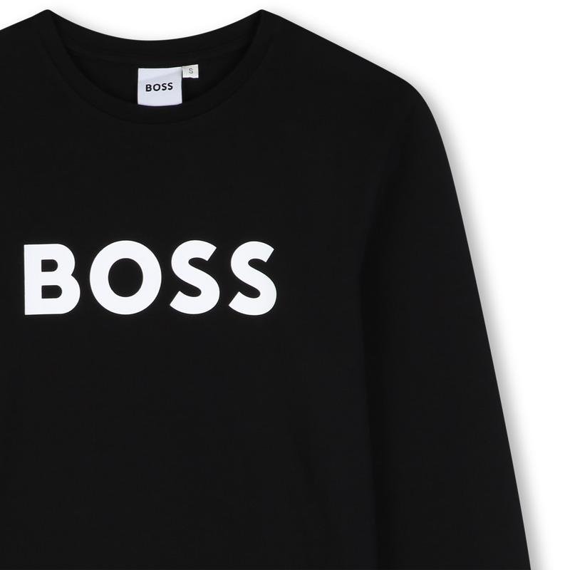 Camiseta de manga longa BOSS 
                        MENINO