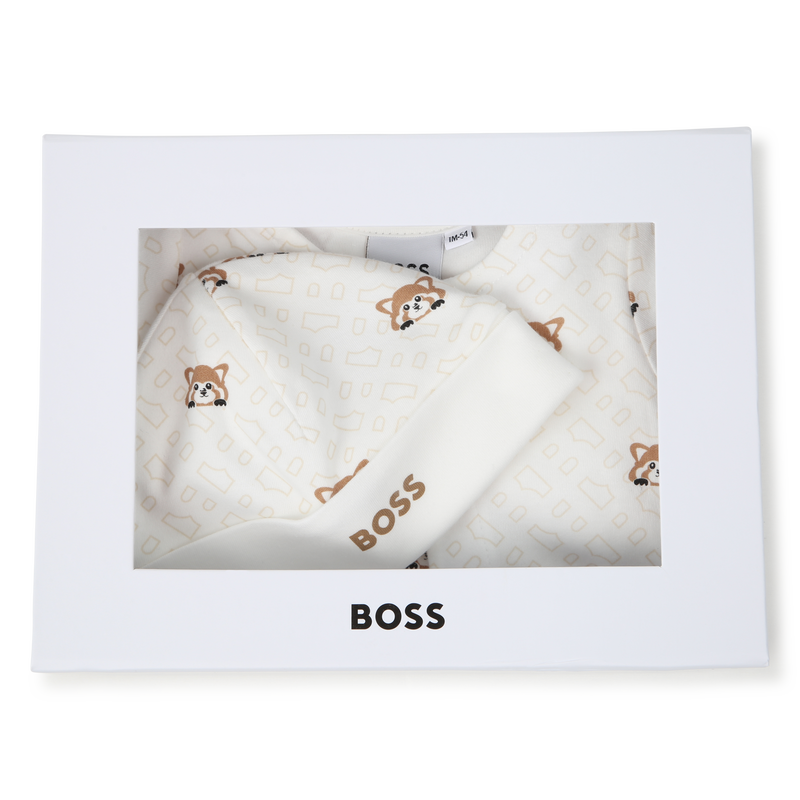 Conjunto de pijama e touca BOSS 
                    BOY